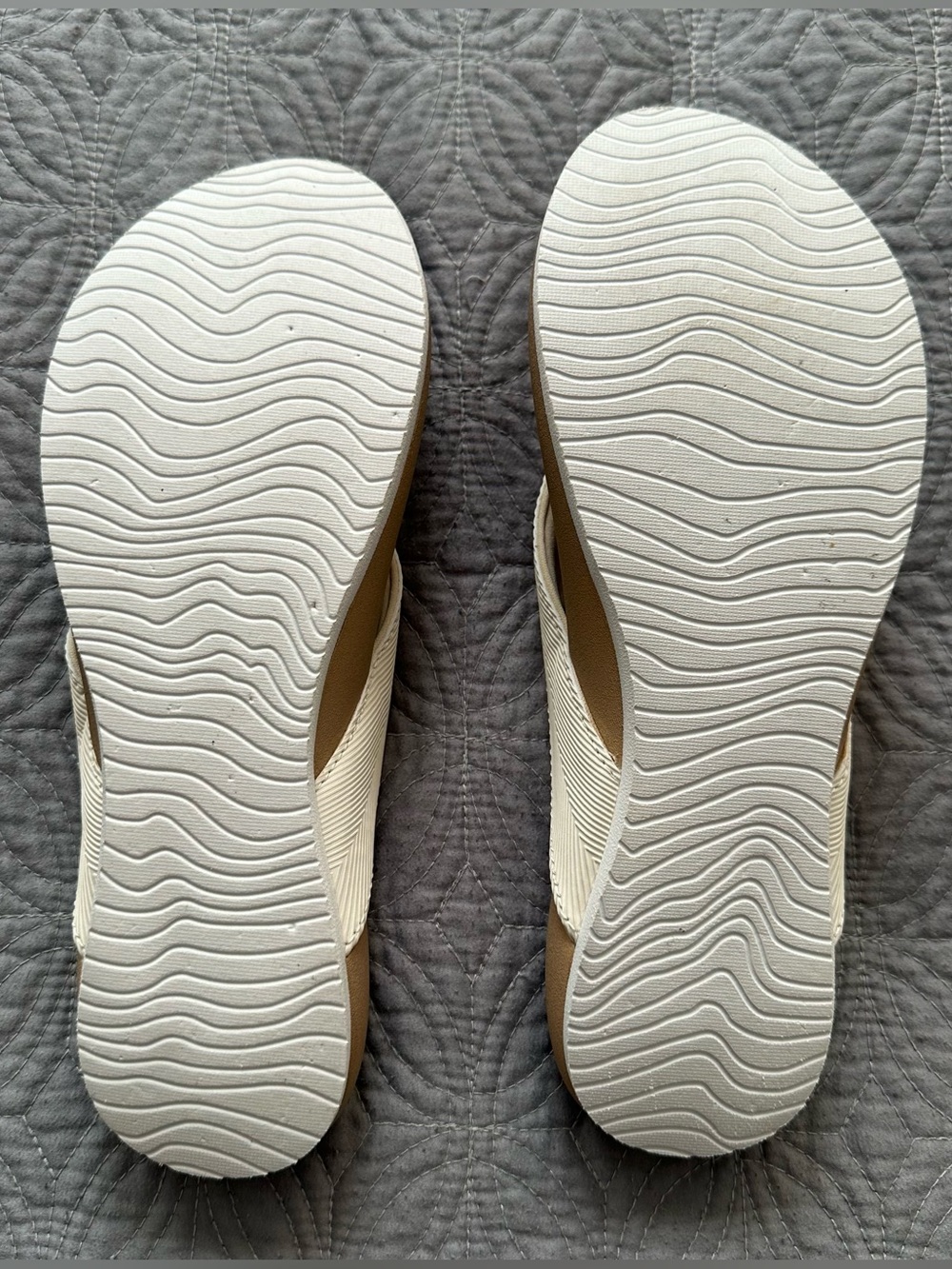 Reef Cushion Melody Cream Tan Flip Flop Sandals Women's Size 7 - Picture 3 of 6